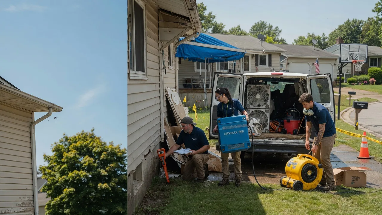 Ceiling Leak Cleanup in Belgrade Lakes, ME near me